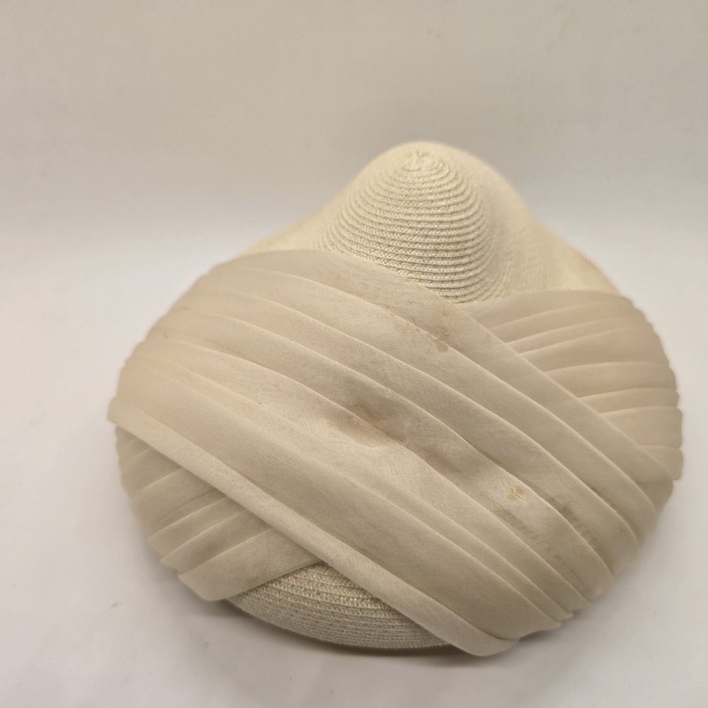 Vintage 60s ‎ Shell Style And Lace Dainty  HAT Loveman's of Alabama - Picture 11 of 14